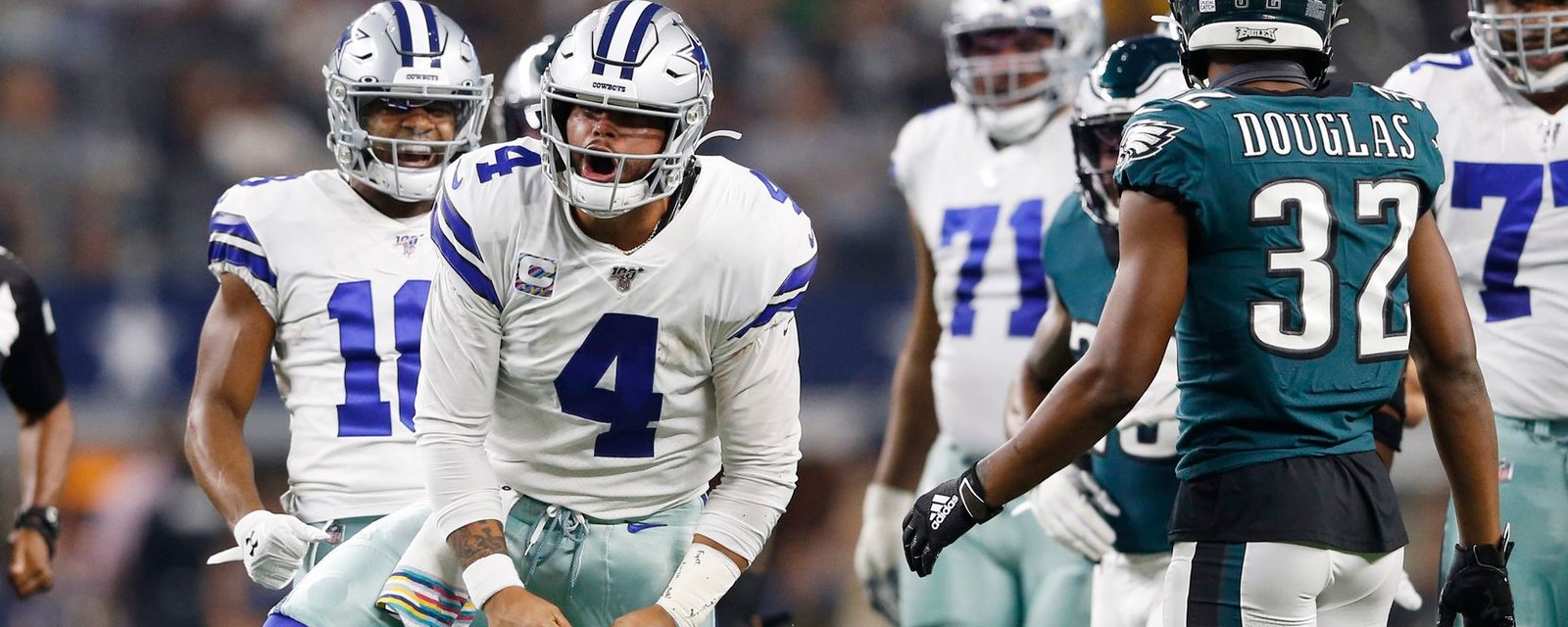 Dak Prescott has words for Eagles! 
