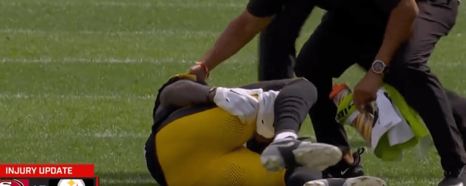 Steelers lose WR Diontae Johnson to injury