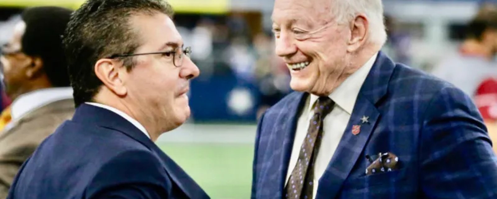 Dan Snyder threatens Cowboys owner Jerry Jones