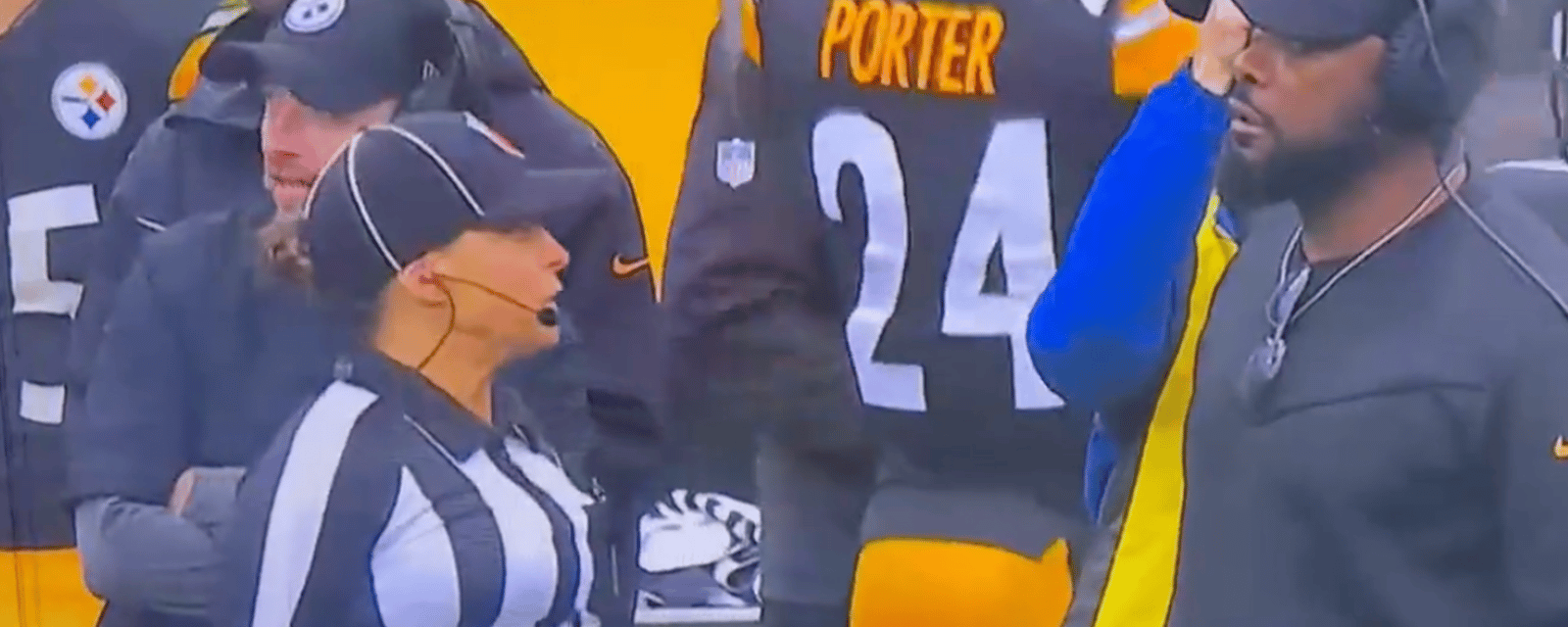 VIDEO: Steelers coach Mike Tomlin screams at officials