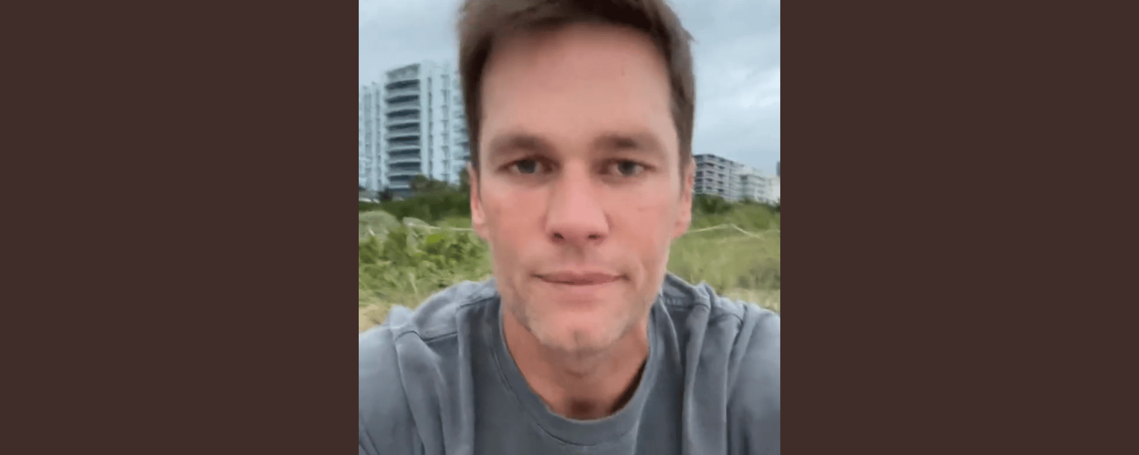 Tom Brady delivered an emotional Good Bye to football