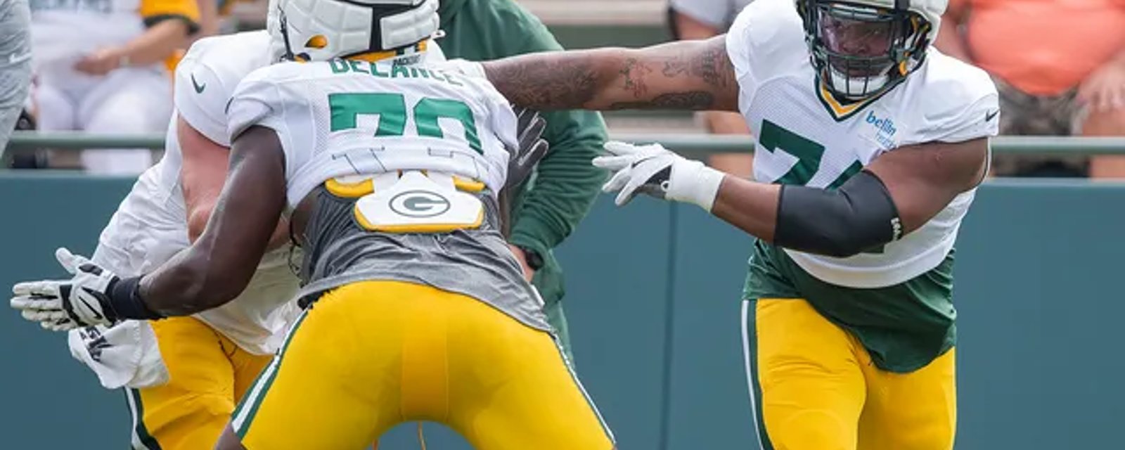 Multiple fights at Packers-Bengals practice! 