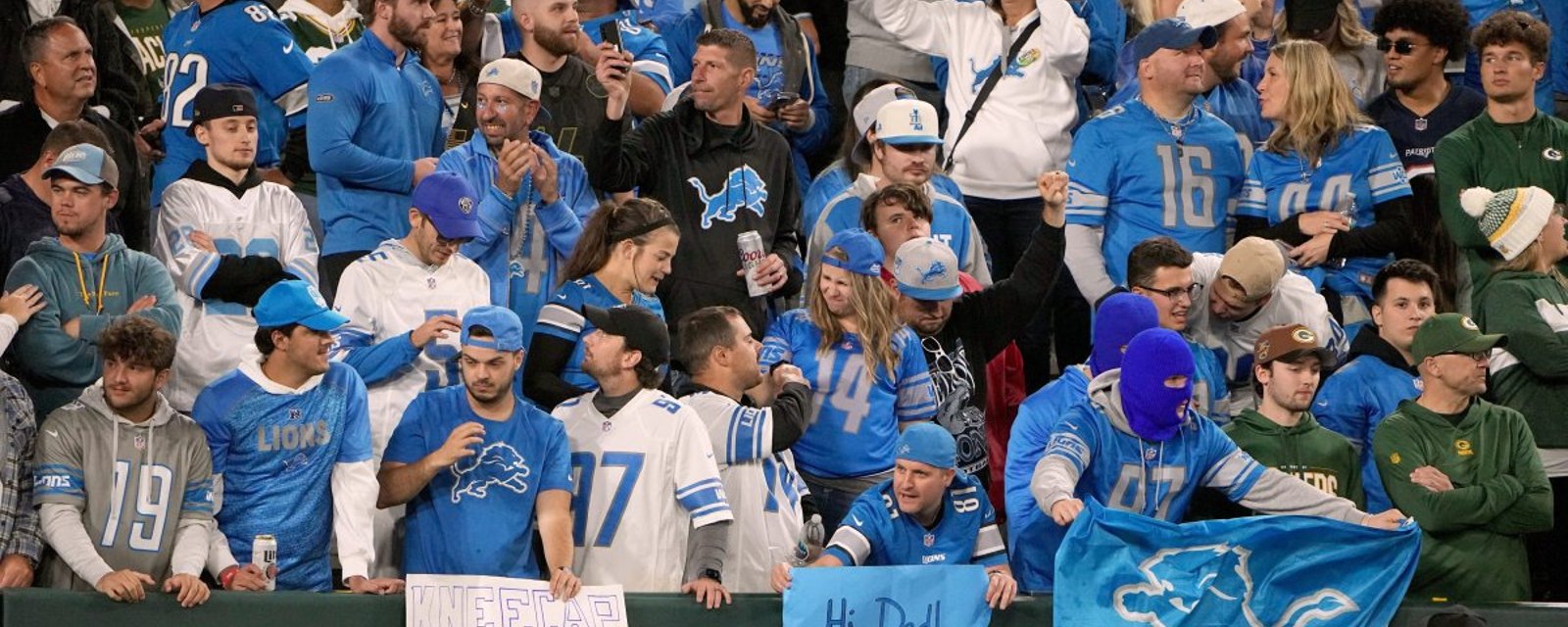 Packers forced to respond to embarrassing Lions takeover of Lambeau Field 