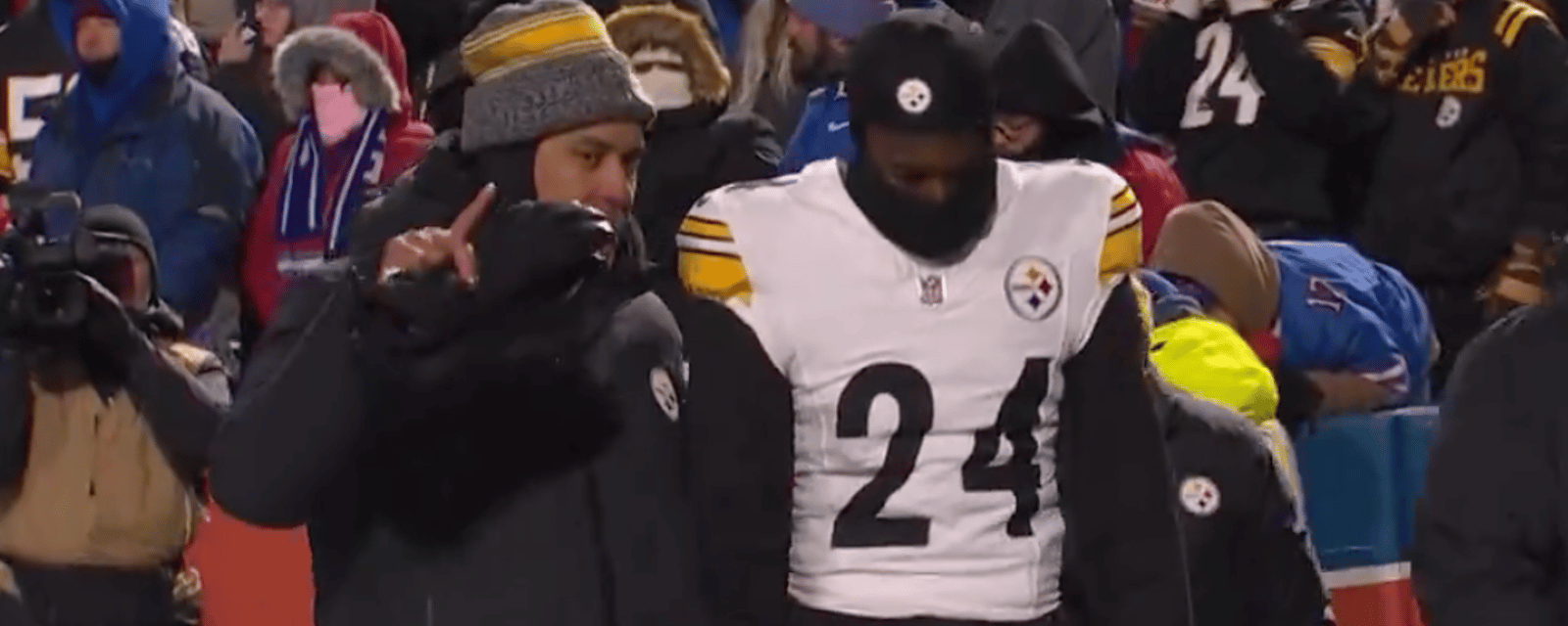 Steelers' Joey Porter Jr. injured after cheap shot