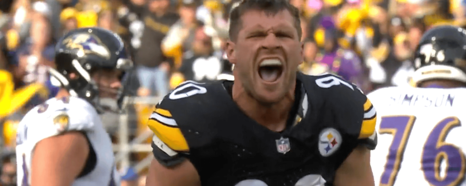 T.J. Watt snatches victory from jaws of defeat for Steelers 