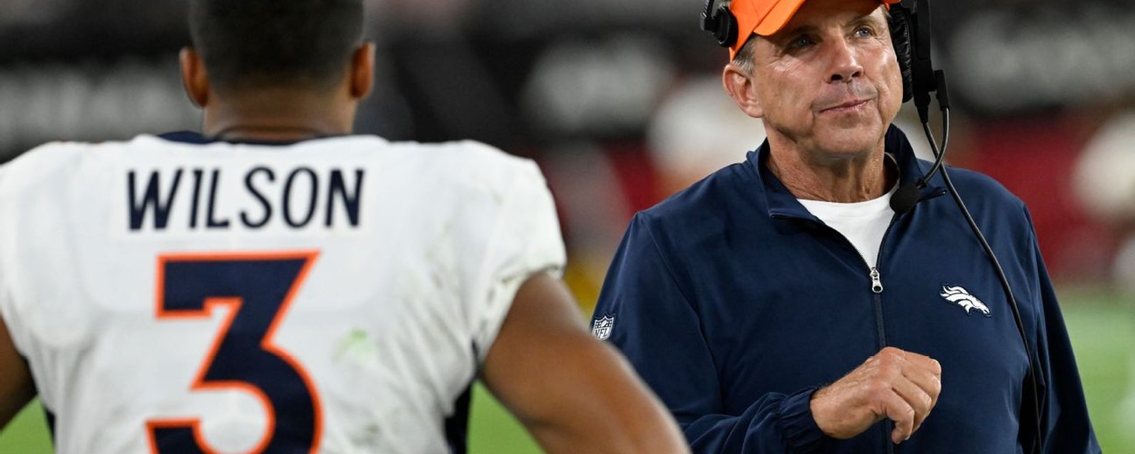 Sean Payton feuding with Russell Wilson already? 