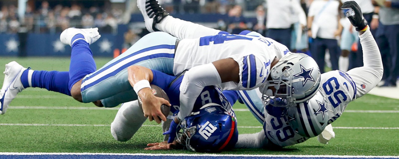 Cowboys LB Jabril Cox brags on social media for injuring Giants QB Daniel Jones 