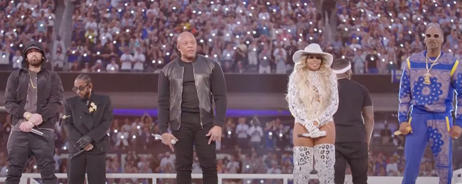 MUST SEE: Hip hop takes over 2022 Super Bowl Halftime Show 