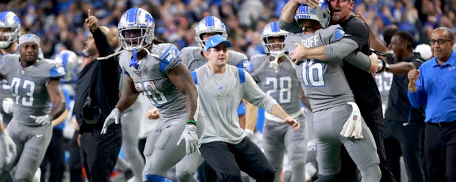 Detroit Lions shock the world, finally win a game 