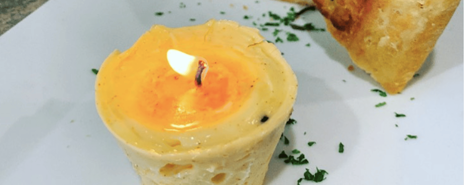 Nouvelle tendance à table: la chandelle au beurre