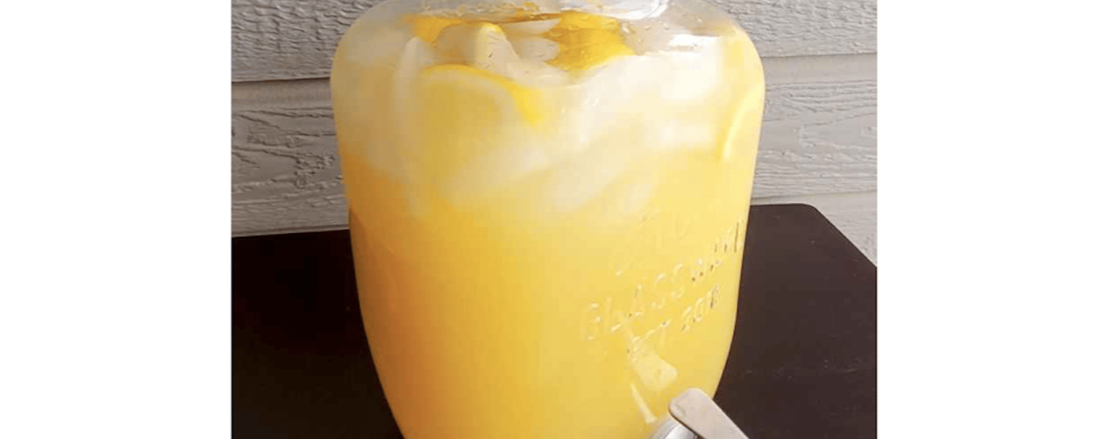 Rafraîchissante limonade à l’ananas