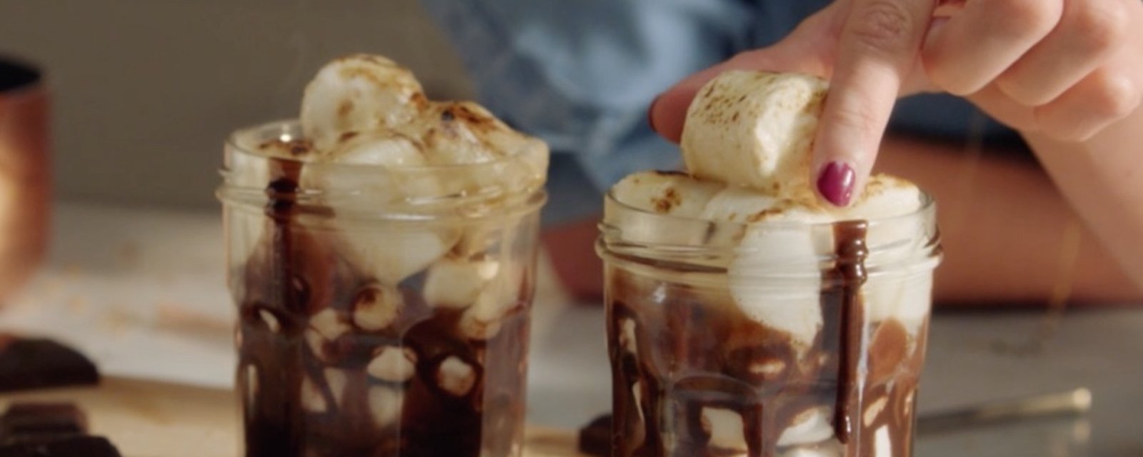 Parfaits pour les soirées estivales: les cocktails S’mores