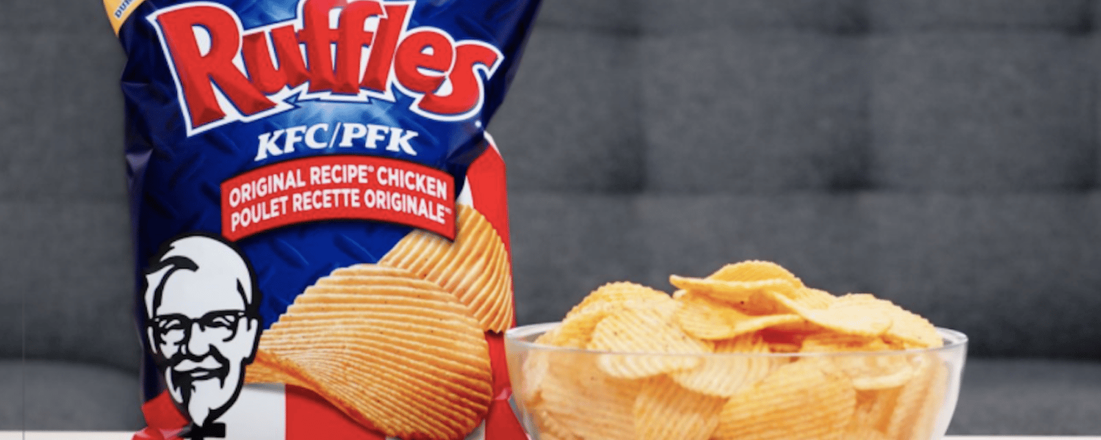 Nouveauté dans l’univers des chips: les Ruffles PFK!