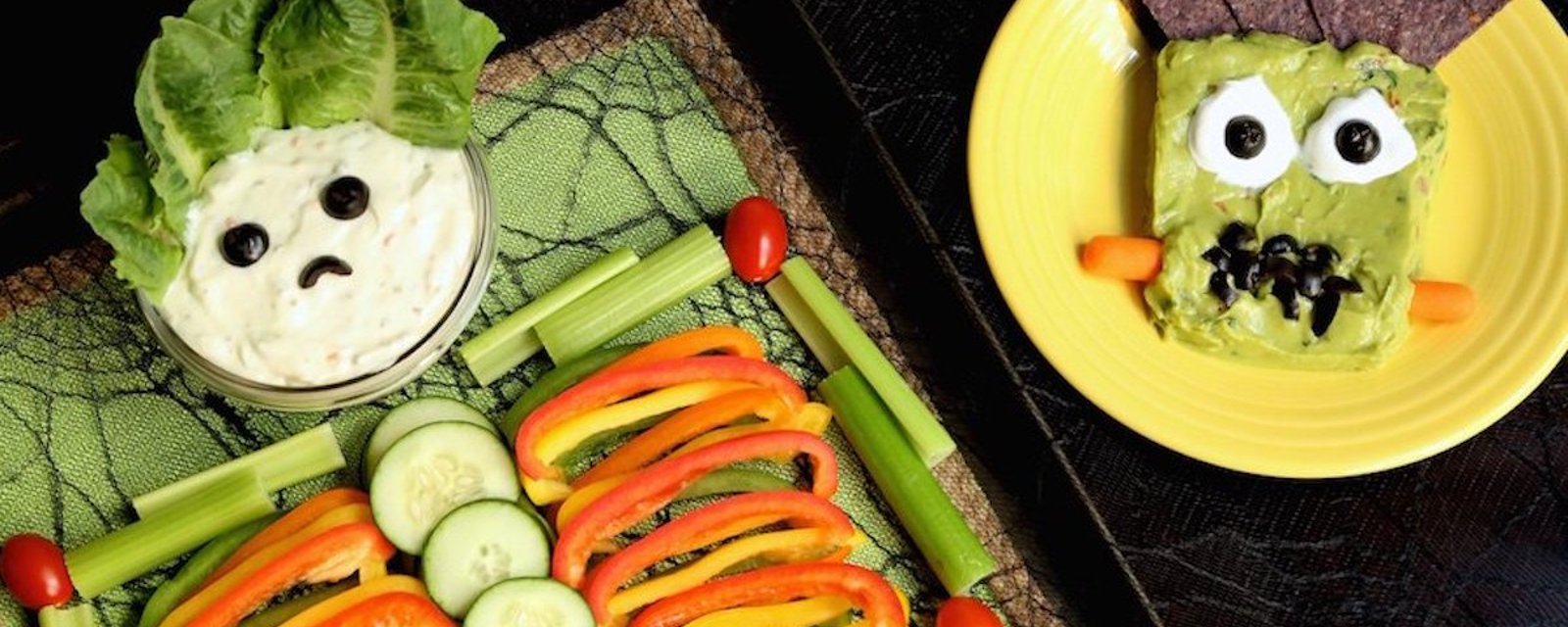 Le parfait plateau santé pour Halloween