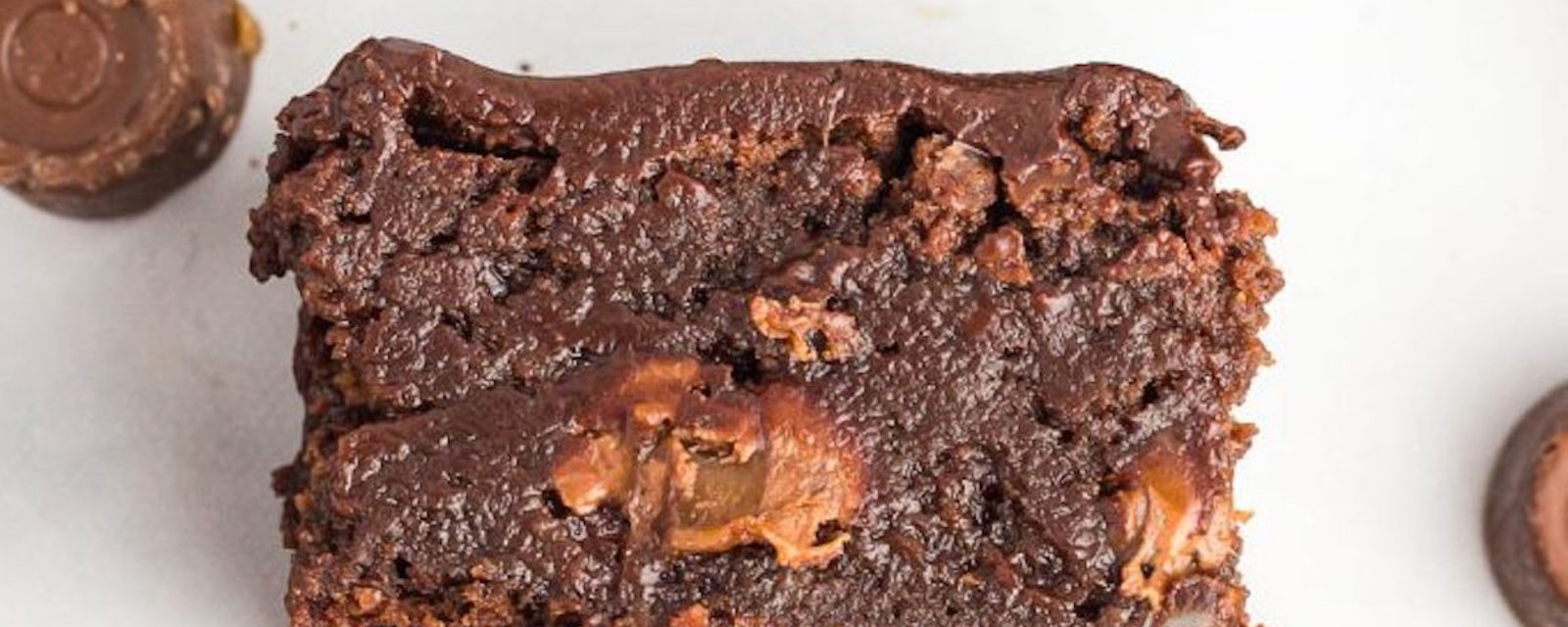 Décadent brownie aux chocolats Rolo