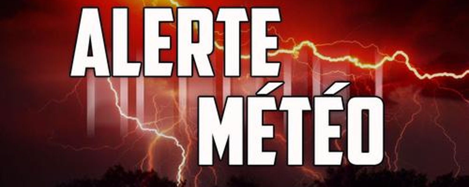 Jusqu'à 100 mm de pluie dans certains secteurs du Québec.