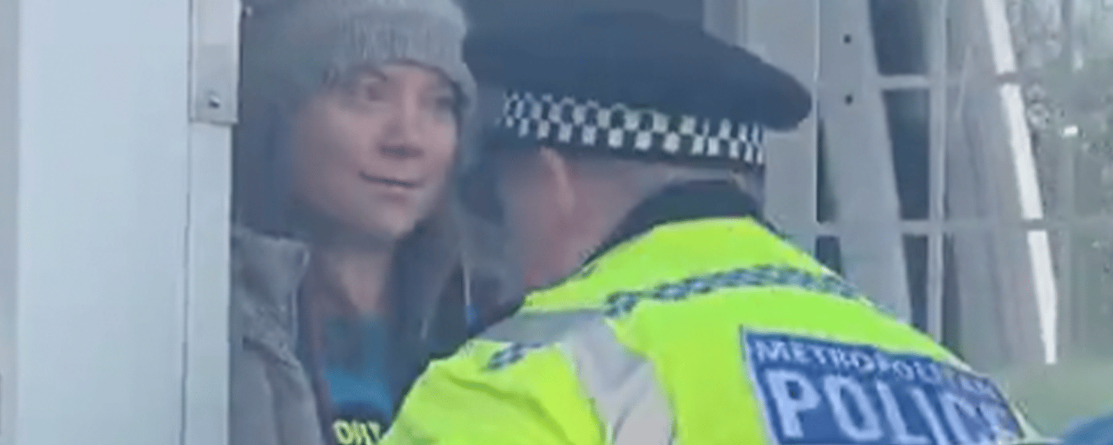 Greta Thunberg a été arrêtée par la police de Londres 