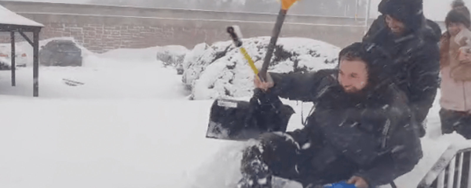 La tempête a frappé très fort dans certains secteurs.
