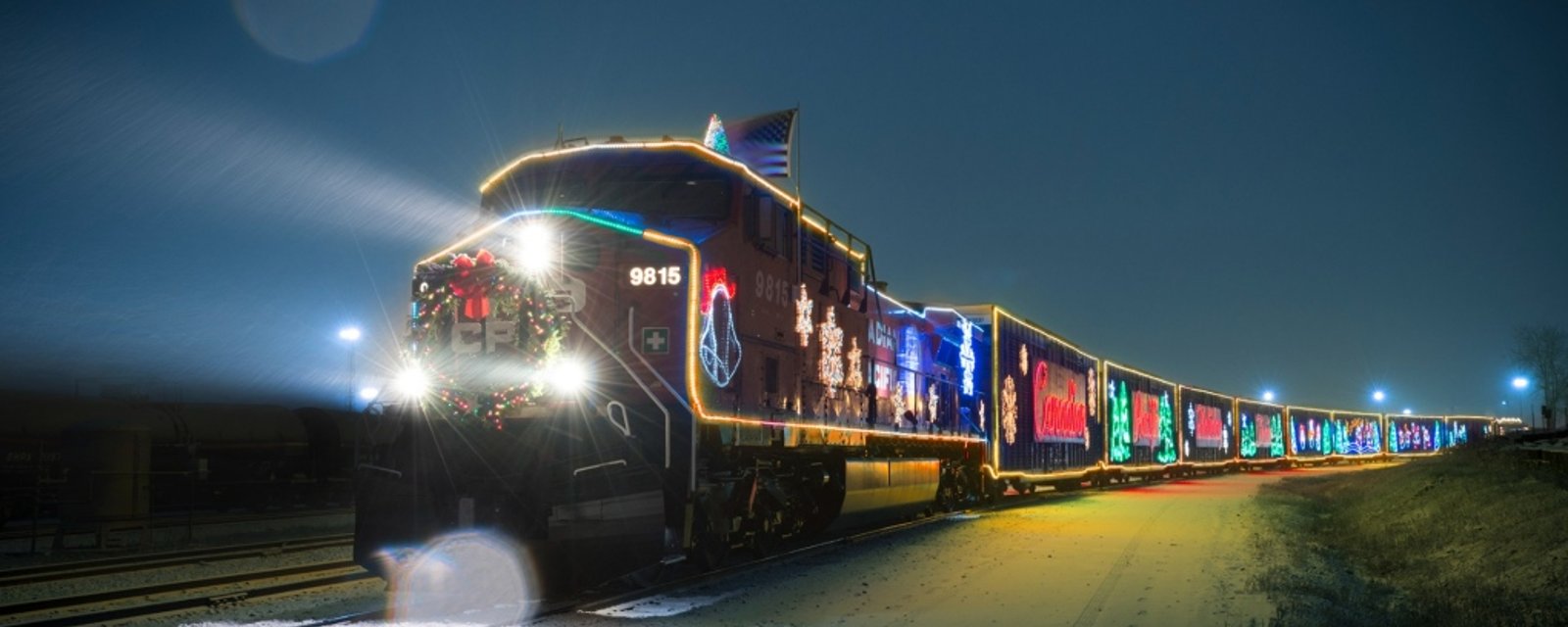 Le magnifique Train de Noël fait son retour cette année au Québec et voici où il s'arrêtera.