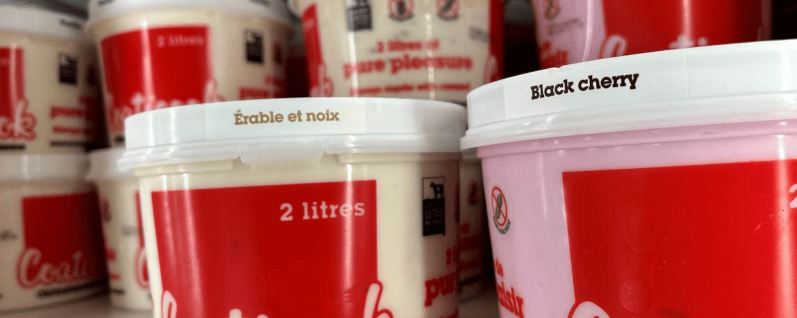 Délicieuse nouvelle pour les Québécois amateurs de la crème glacée de Coaticook.