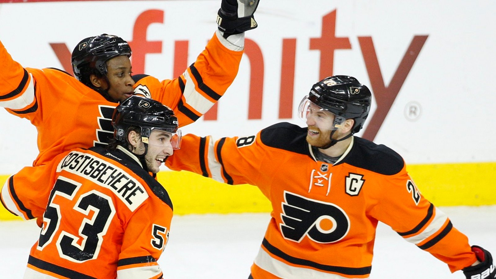 Difficile pour Claude Giroux aujourd'hui!