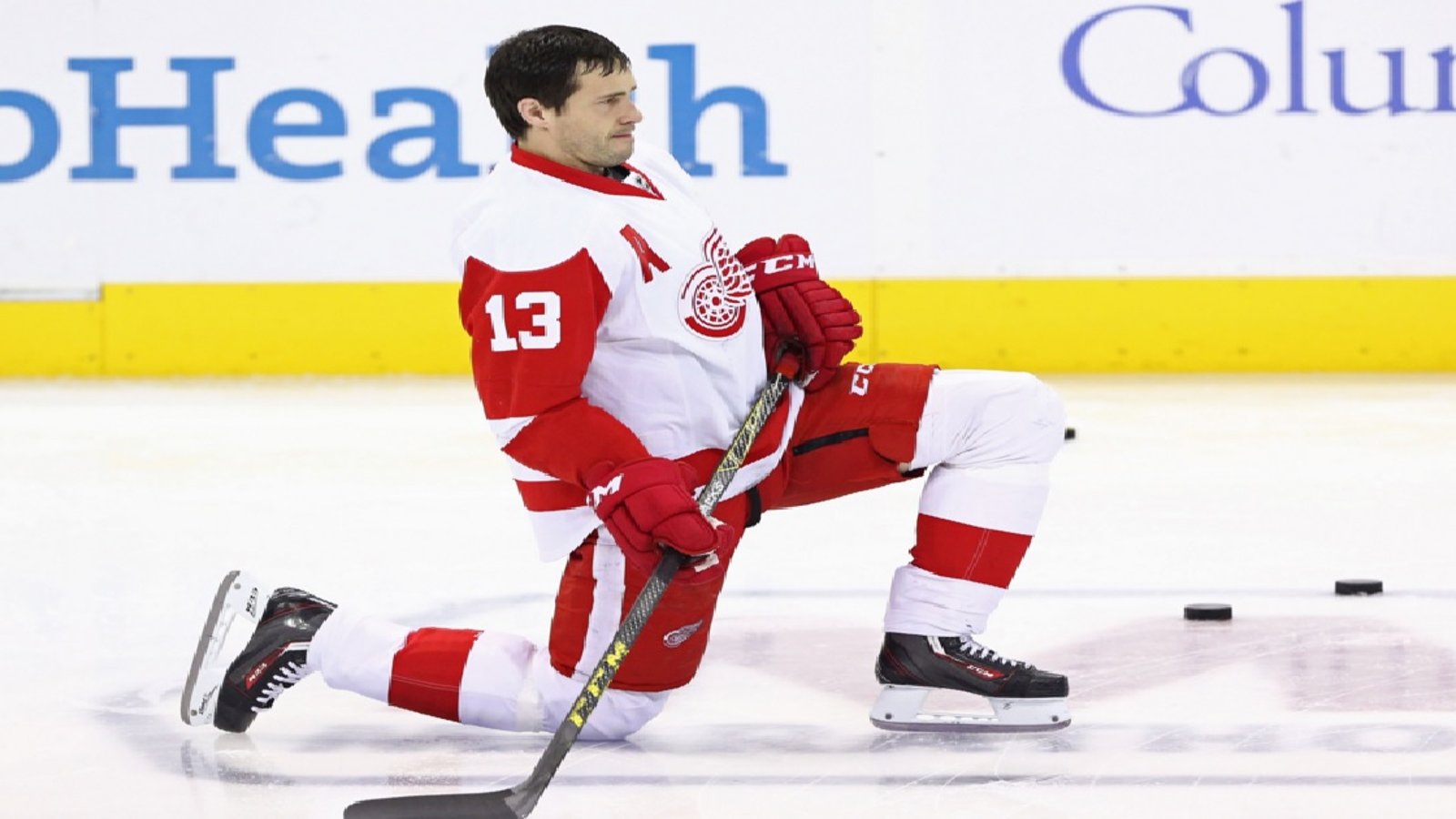 Pavel Datsyuk se vide le coeur!