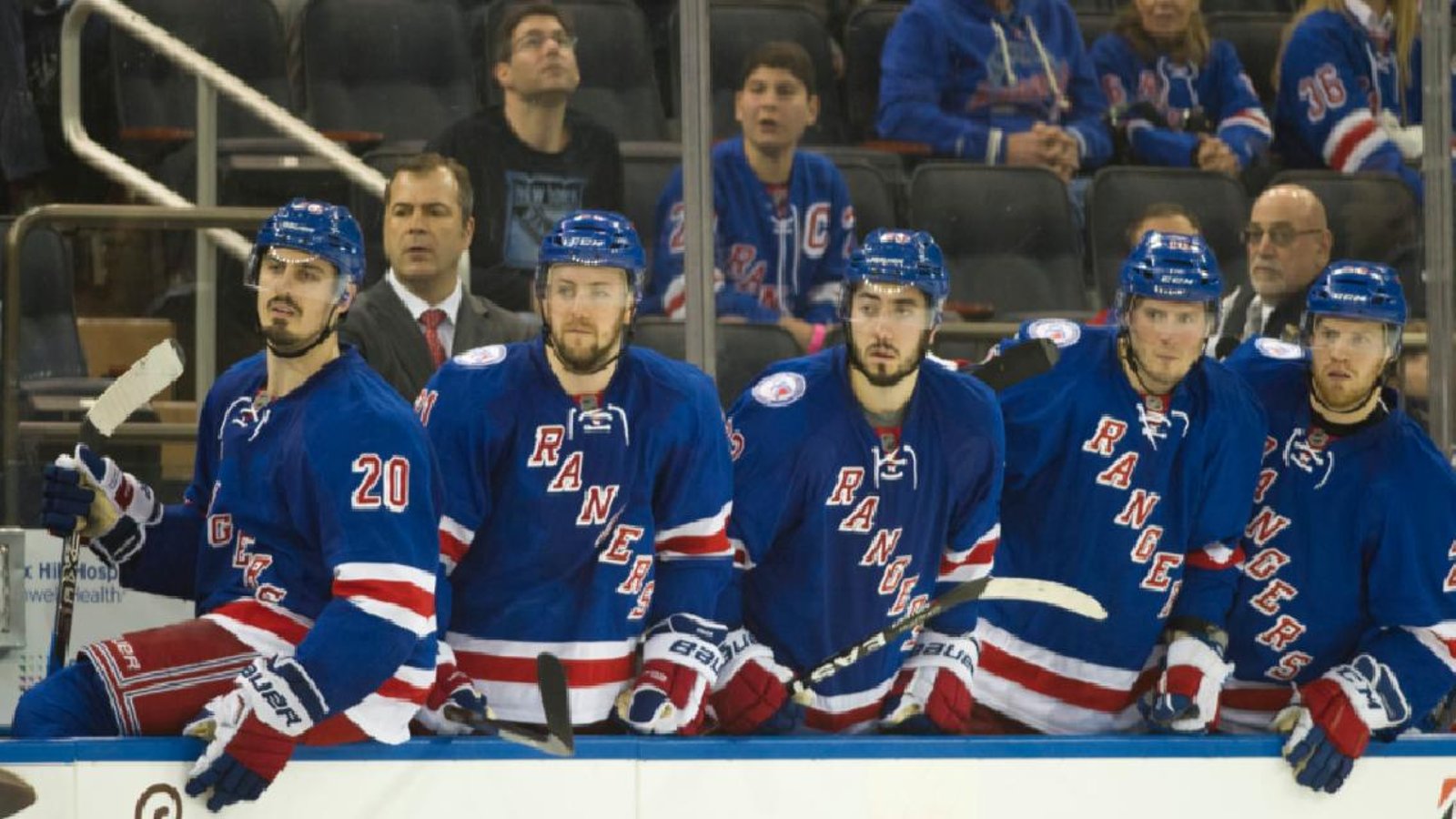 Le moral est à zéro chez les Rangers!