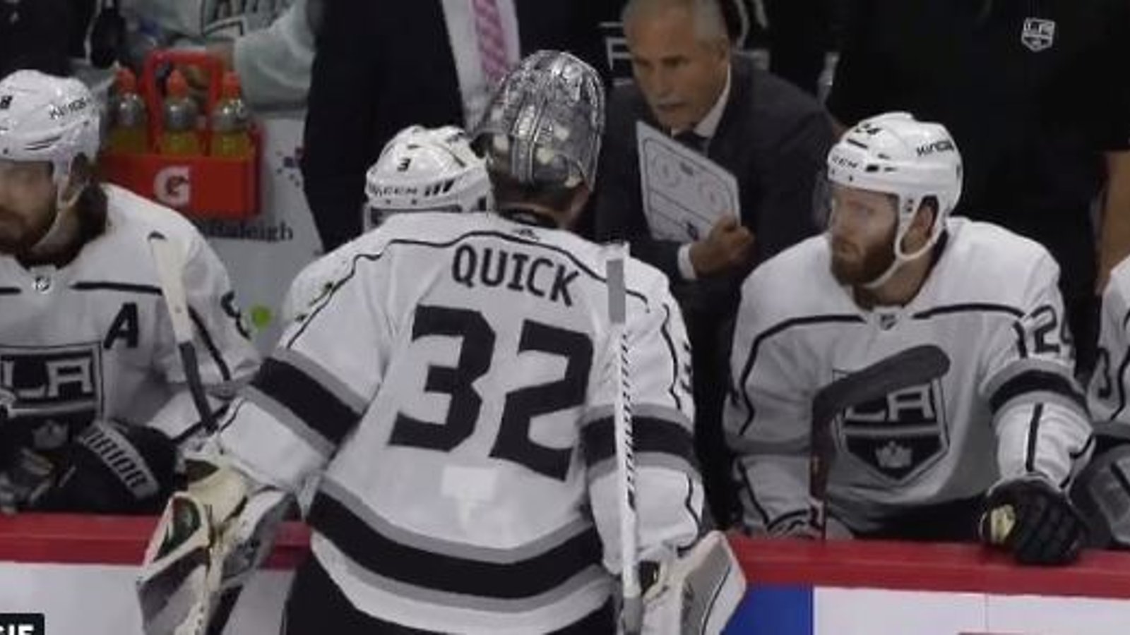 A-t-on assisté à un incident 'Patrick Roy vs Mario Tremblay' chez les Kings!?