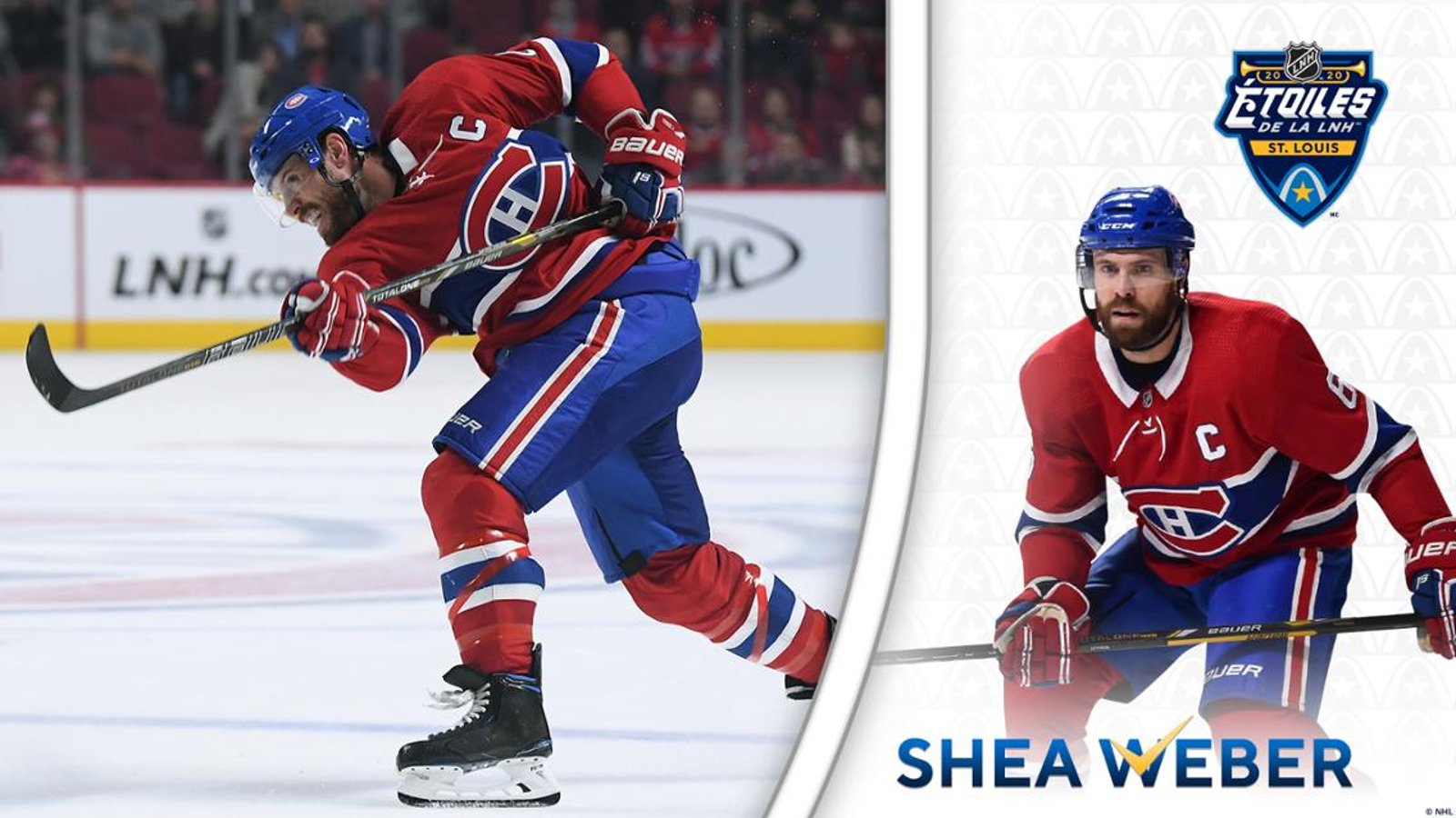 Shea Weber est invité au Match des Étoiles