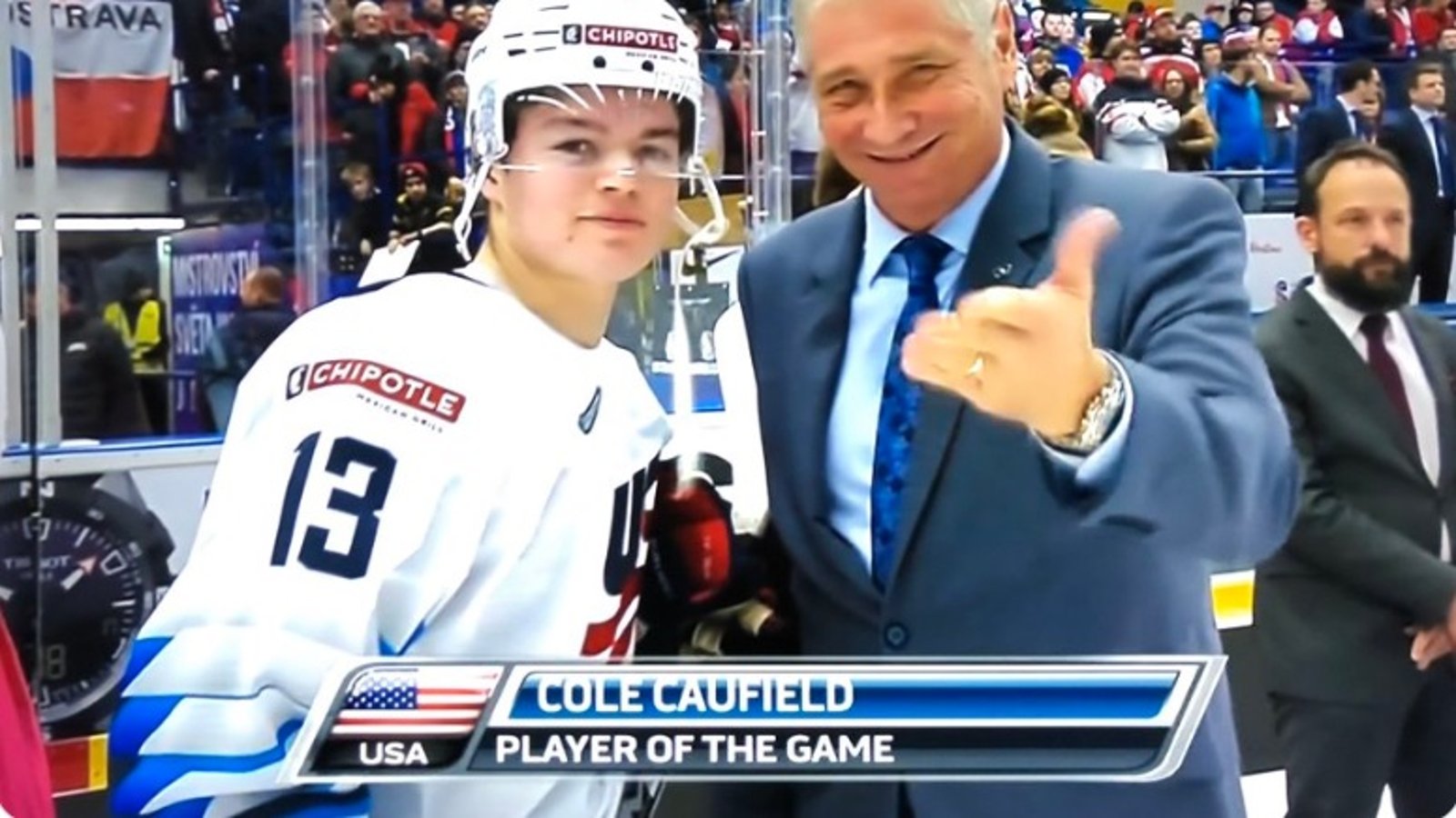 Cole Caufield donne la victoire à son équipe en prolongation!
