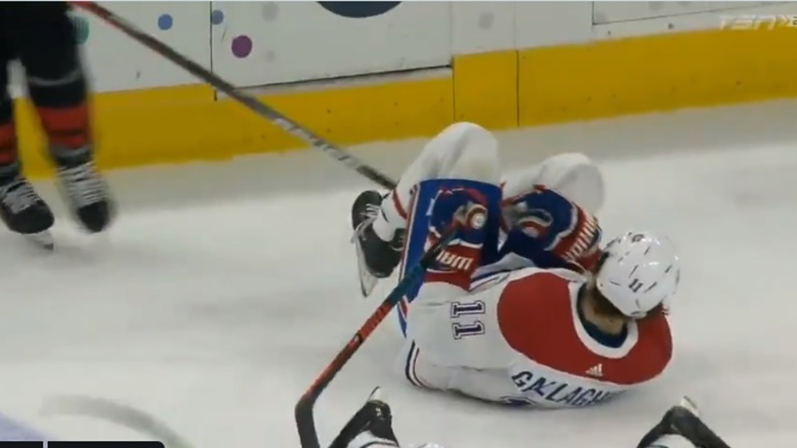 Très inquiétante blessure pour Brendan Gallagher
