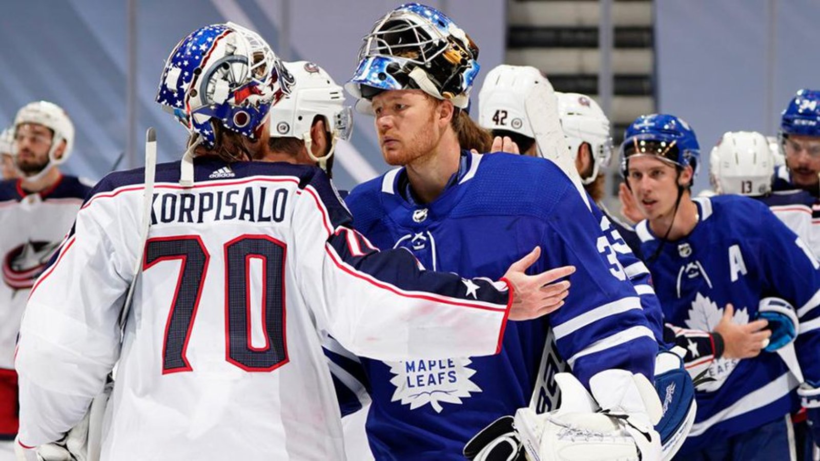 Les Blue Jackets ont humilié les Leafs sur les réseaux sociaux après le match