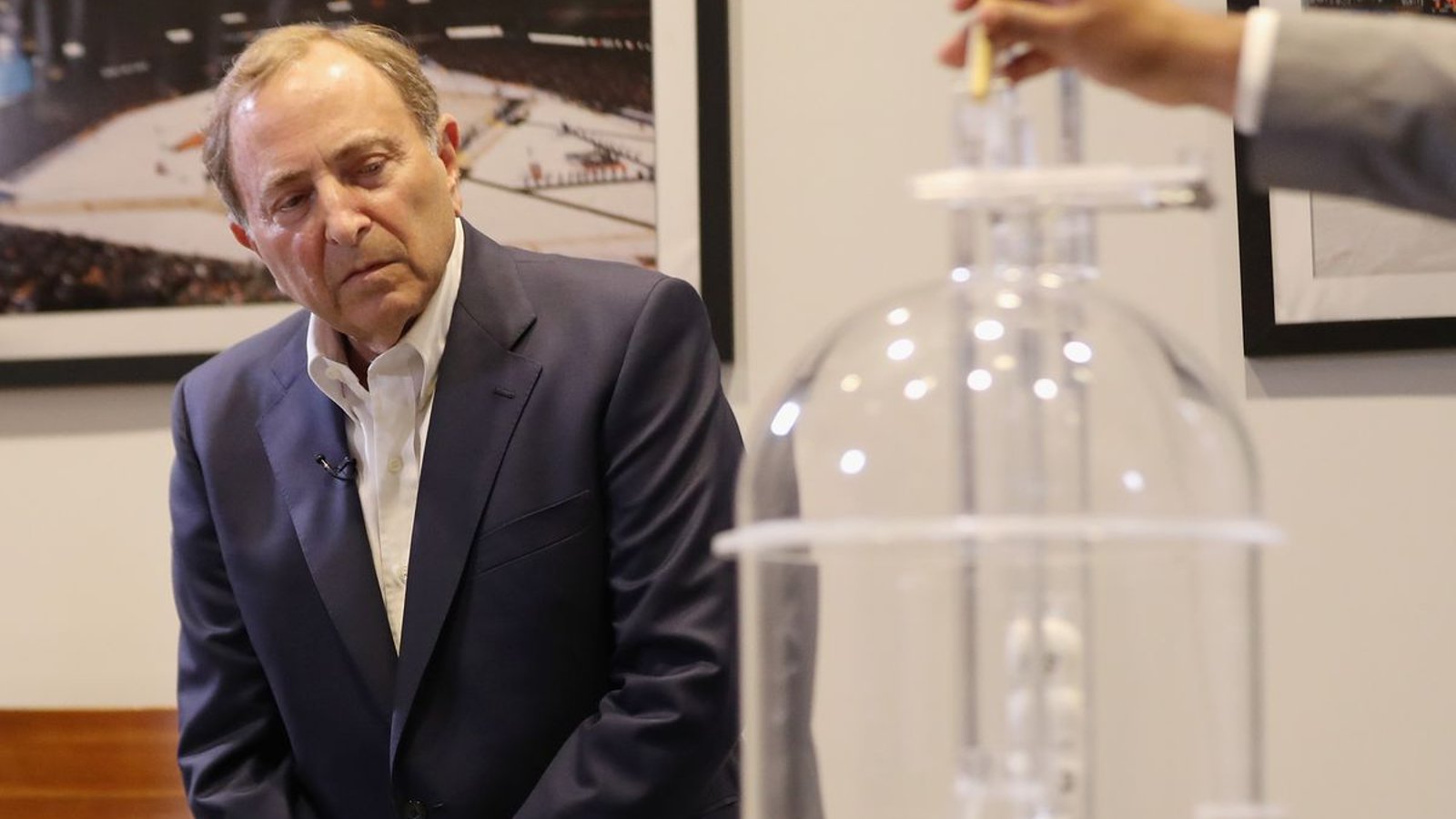 Le Canadien s'est moqué de Gary Bettman après le tirage de la loterie