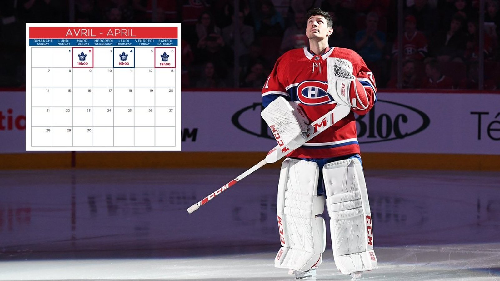 La LNH dévoile les nouvelles dates de 12 matchs reportés du Canadien