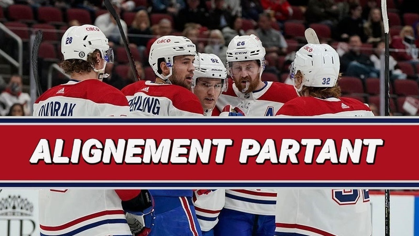 Le Canadien confirme ses trios avant le match de ce soir 