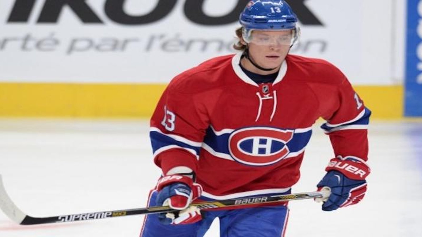 Alex Semin impatient de toucher à la glace, littéralement!