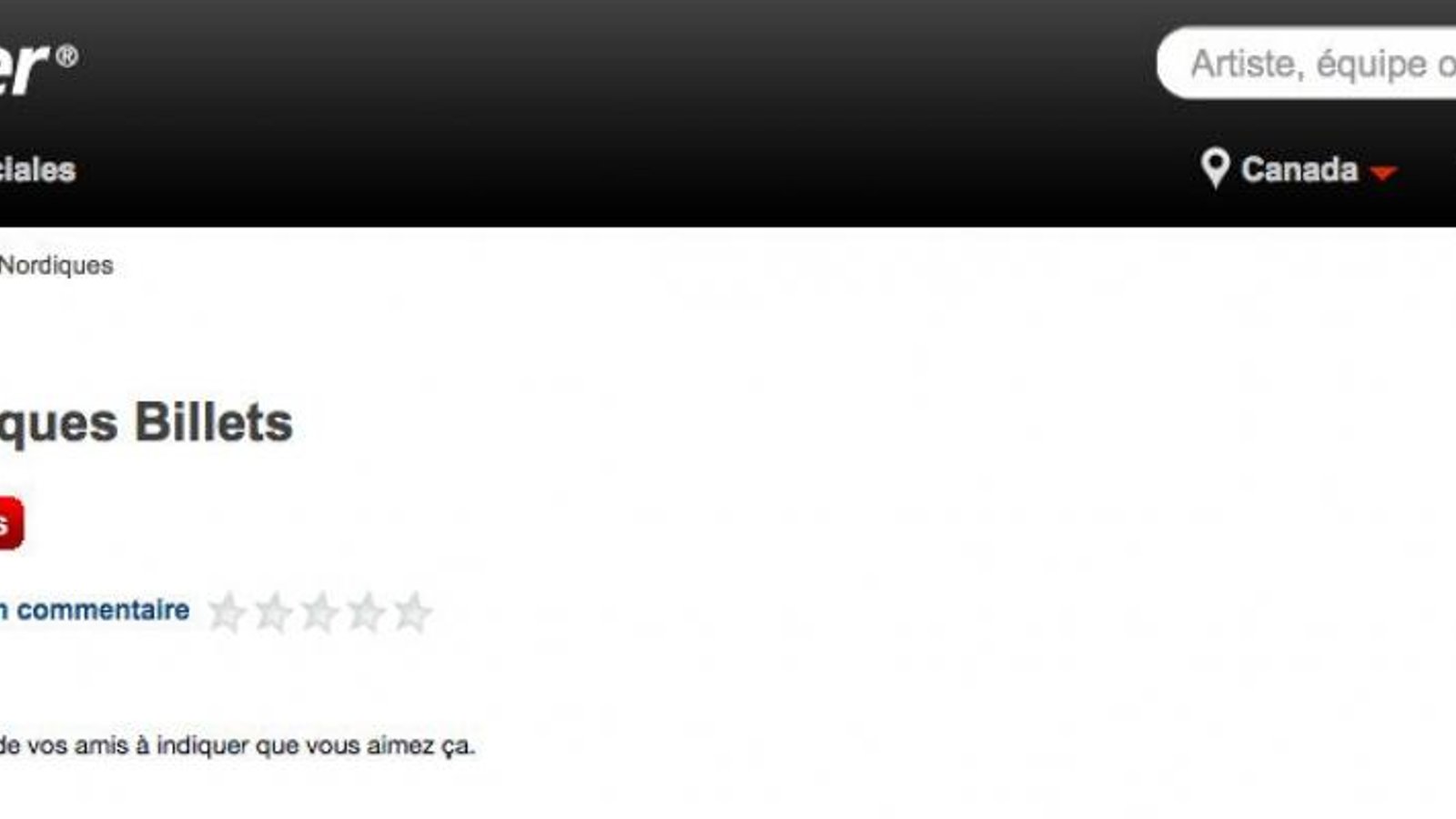 Ticketmaster confirme le scoop de Pierre Houde?