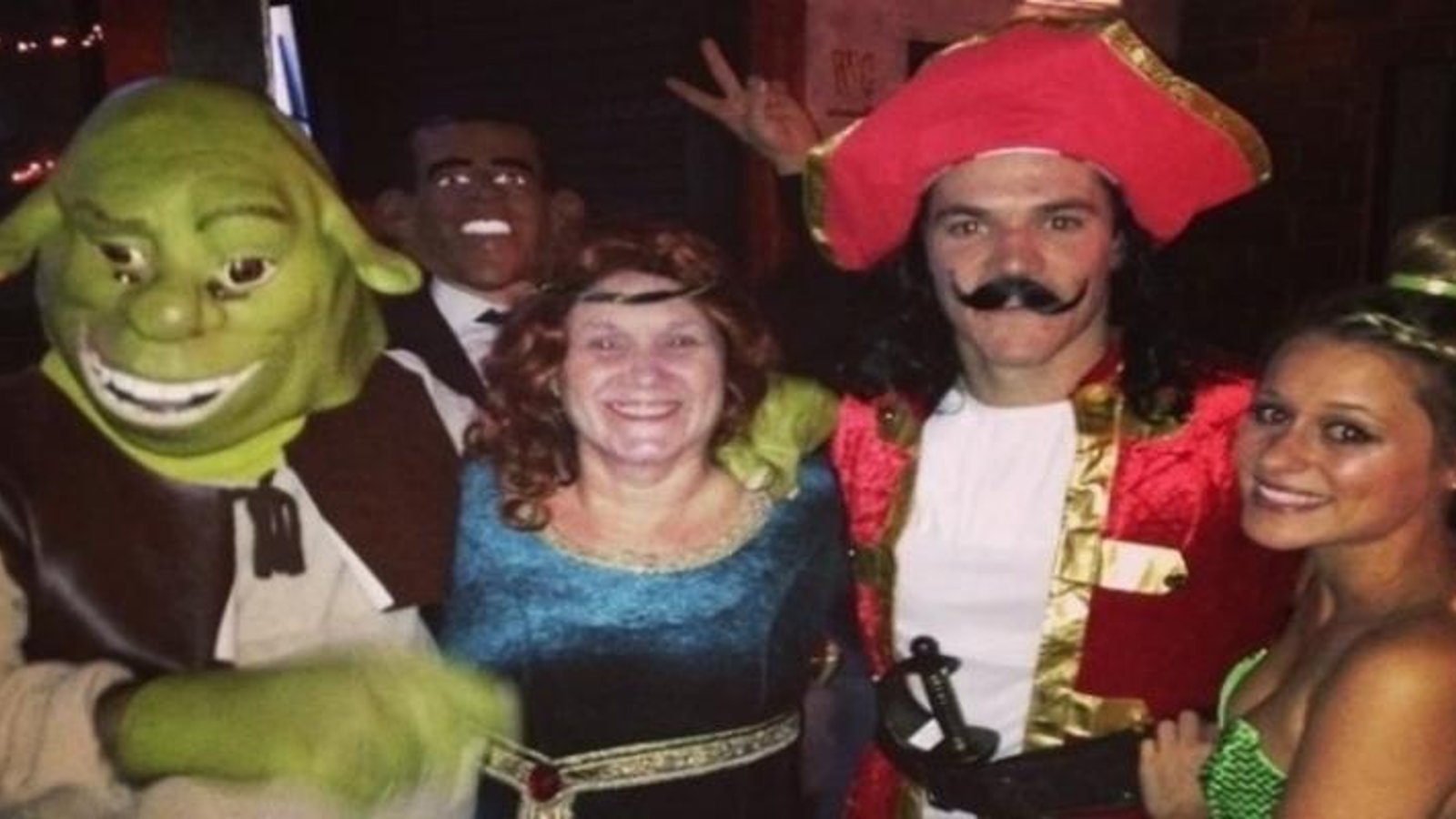 Photos:  Les Blackhawks de Chicago célèbrent l'Halloween 