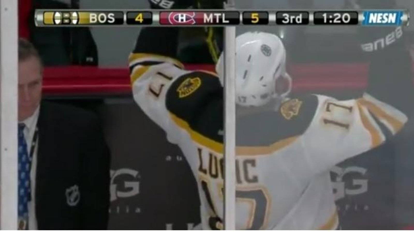 Milan Lucic présente des excuses aux partisans du Tricolore