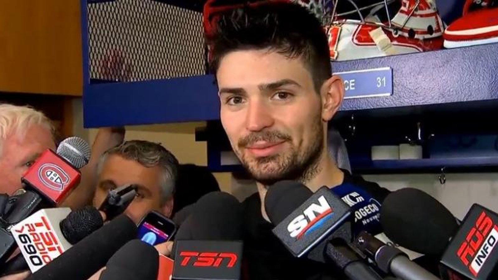 Carey Price répond au commentaire de Dougie Hamilton!