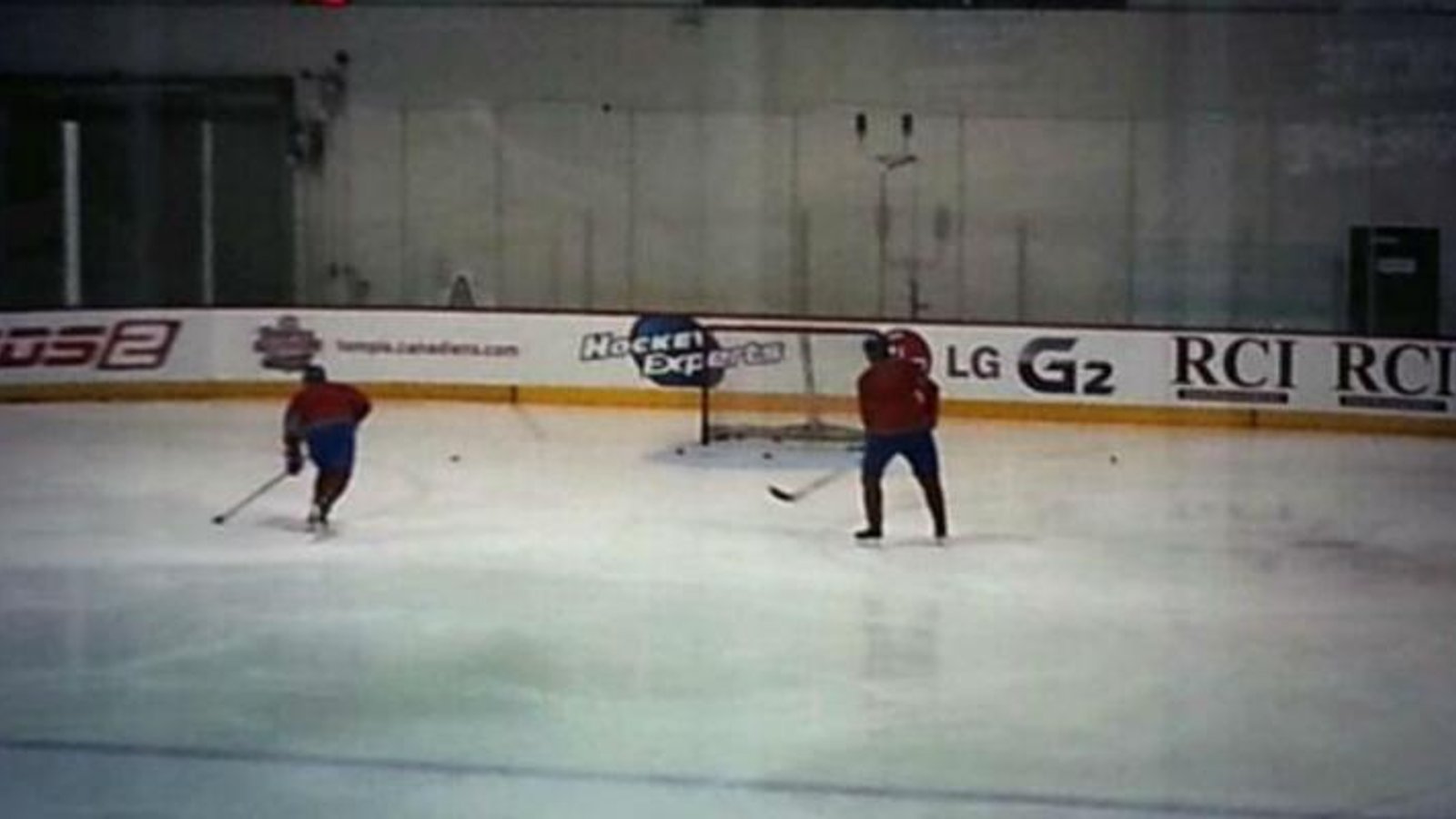 De la grande visite au Complexe sportif Bell!!