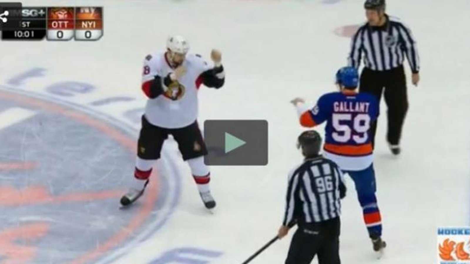 Brett Gallant passe le KO à Matt Kassian avec un coup de poing!