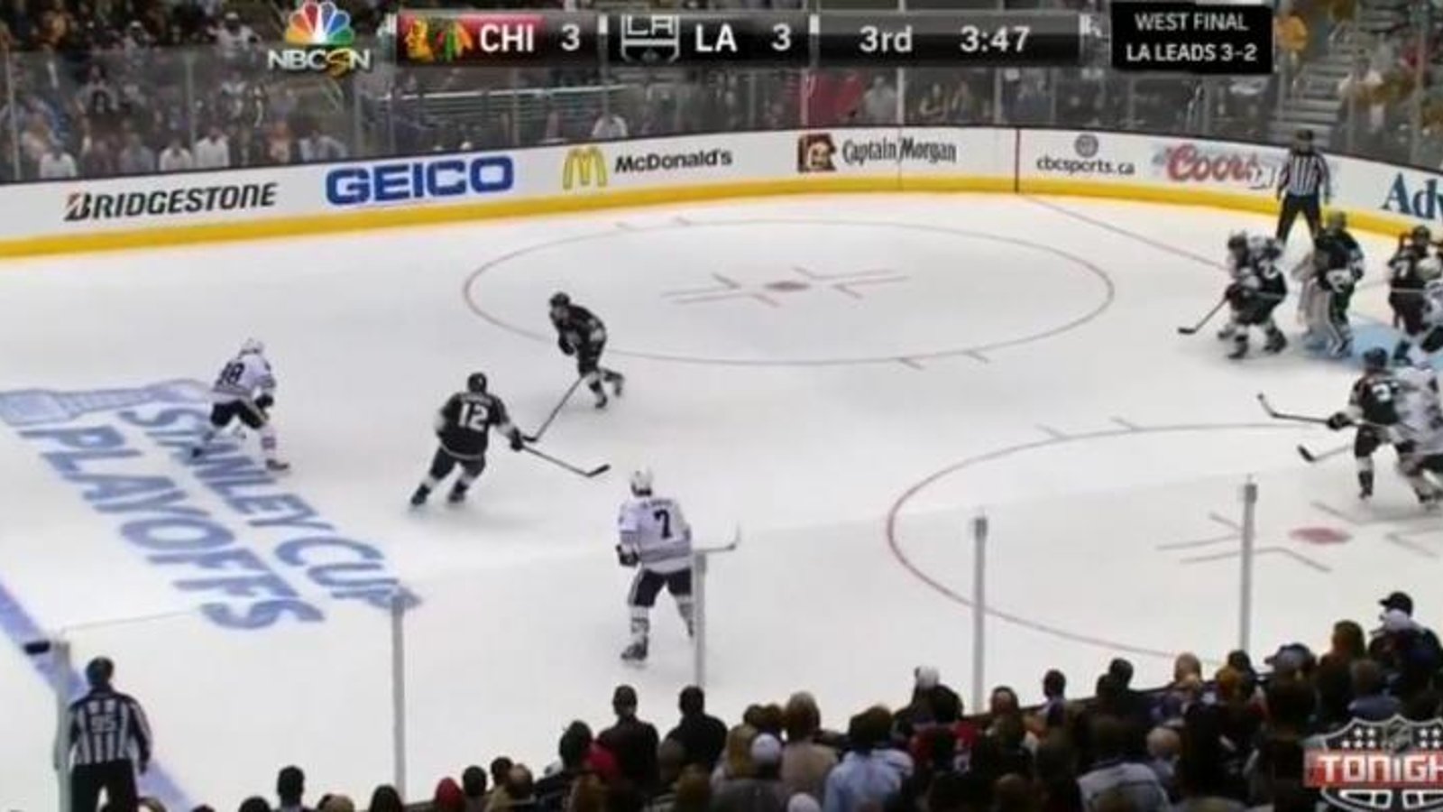 Patrick Kane propulsent les Blackhawks vers un septième match!!!