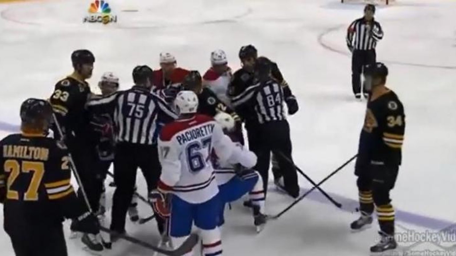 Alex Emelin détruit Milan Lucic!