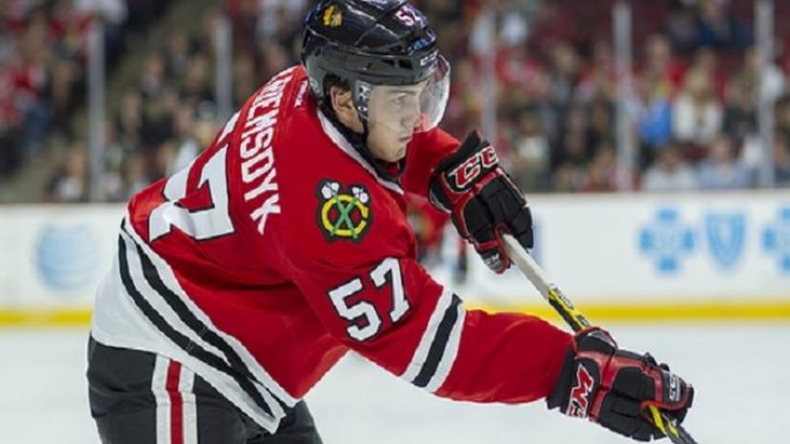Hawks D getting beat up tonight
