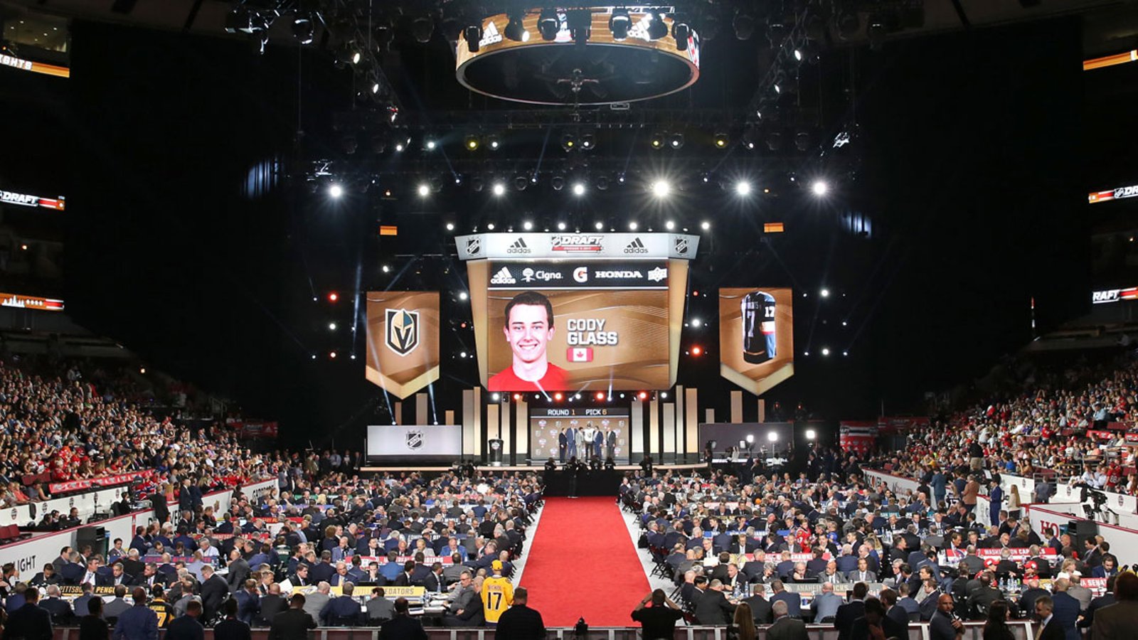 Picked in the first round of the NHL Entry Draft, this player is not in today's USA line-up
