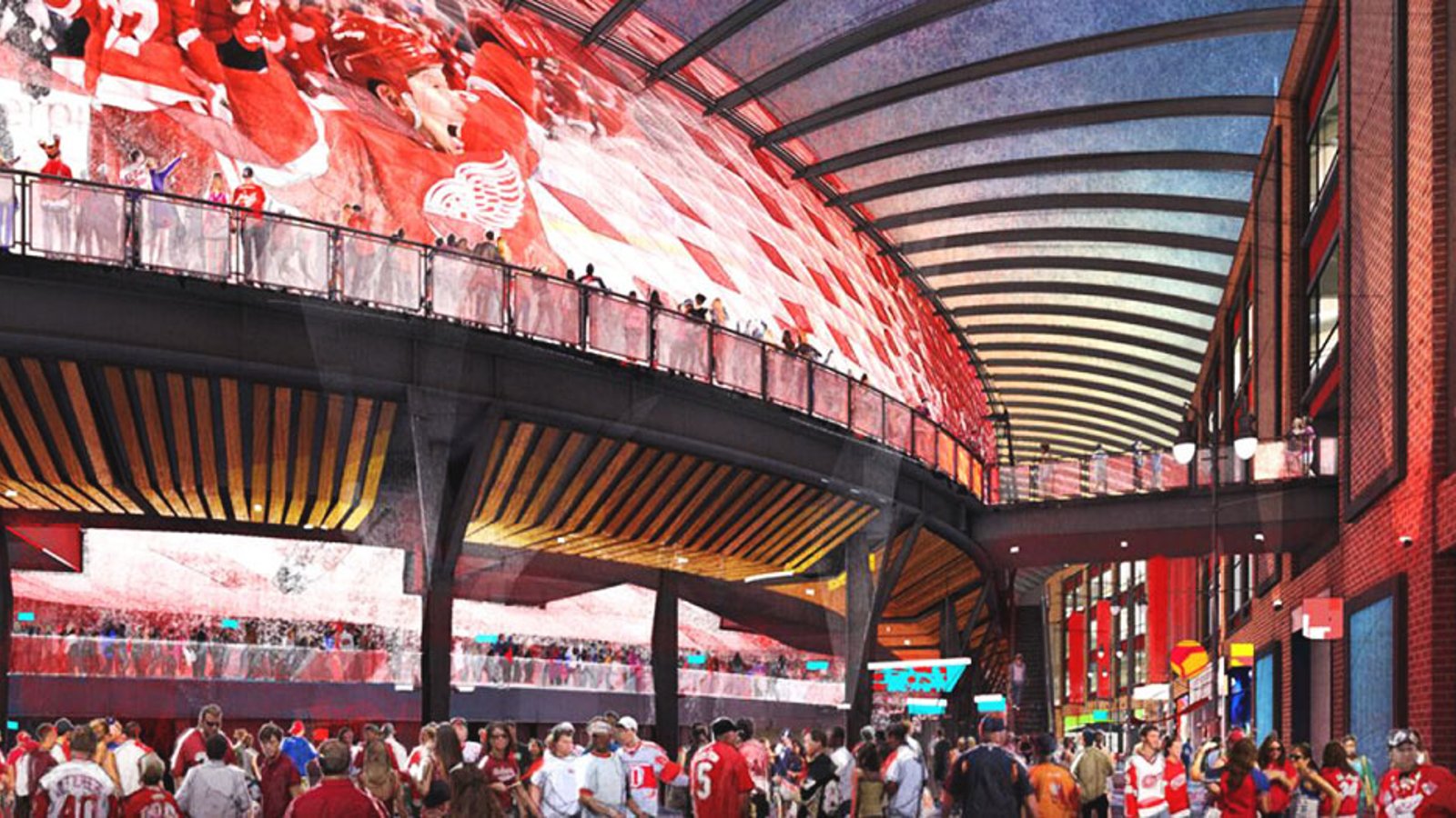 Must See: Leaked photos from inside the Wings’ beautiful new arena