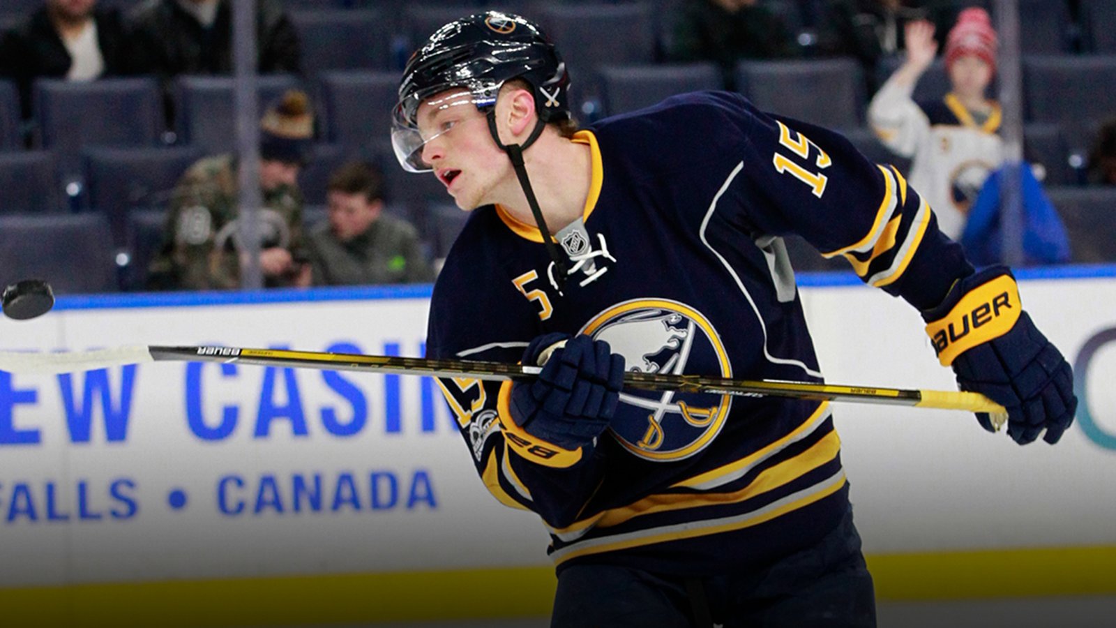 Eichel slams his own team on first day of camp! 