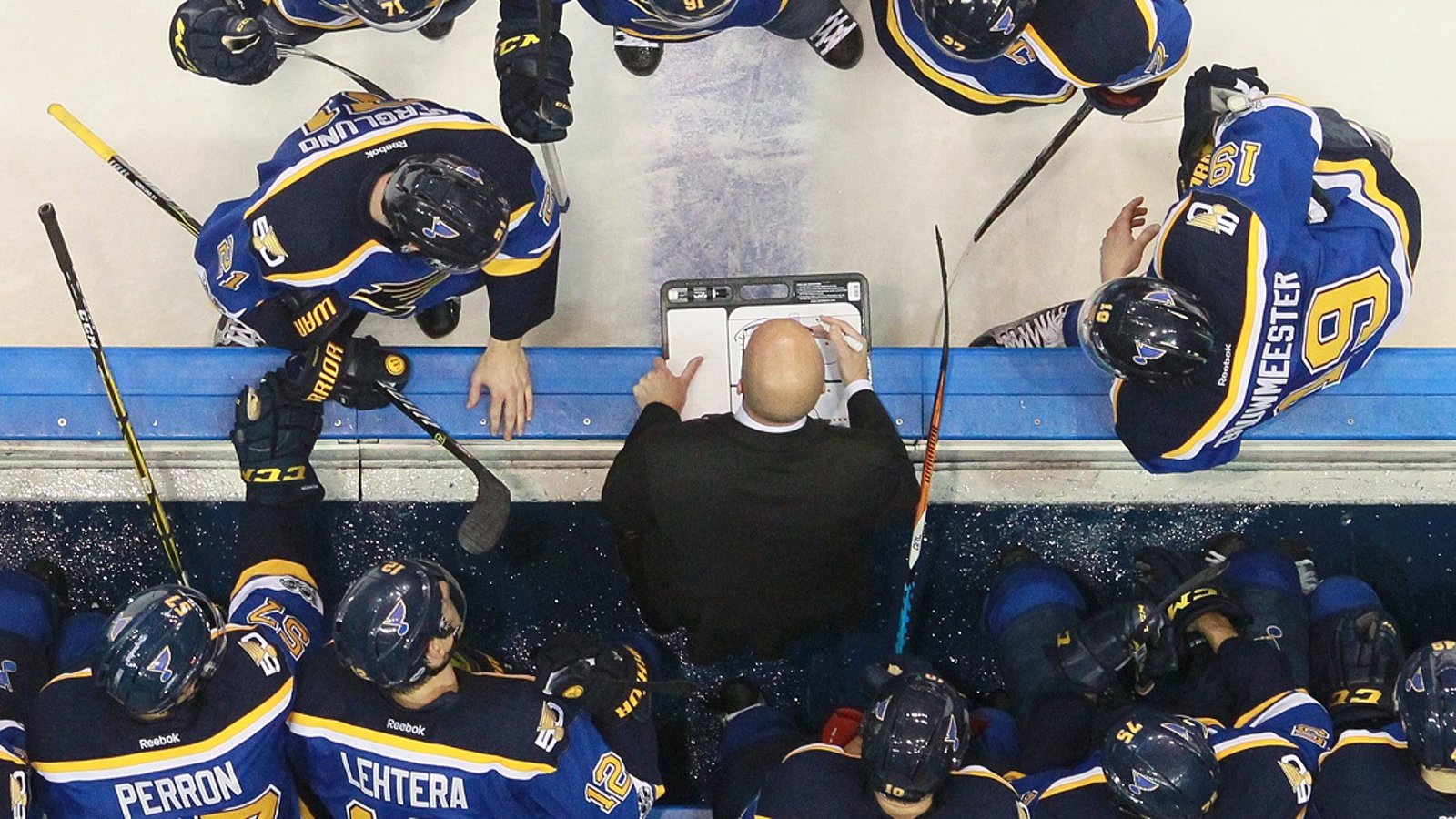 Breaking: Blues defenseman may have been serious injured.
