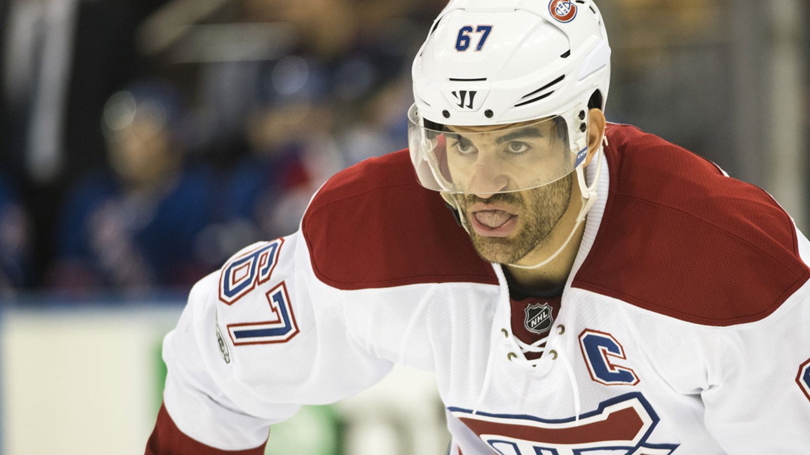 The Habs' lineup for tomorrow's game is revealed